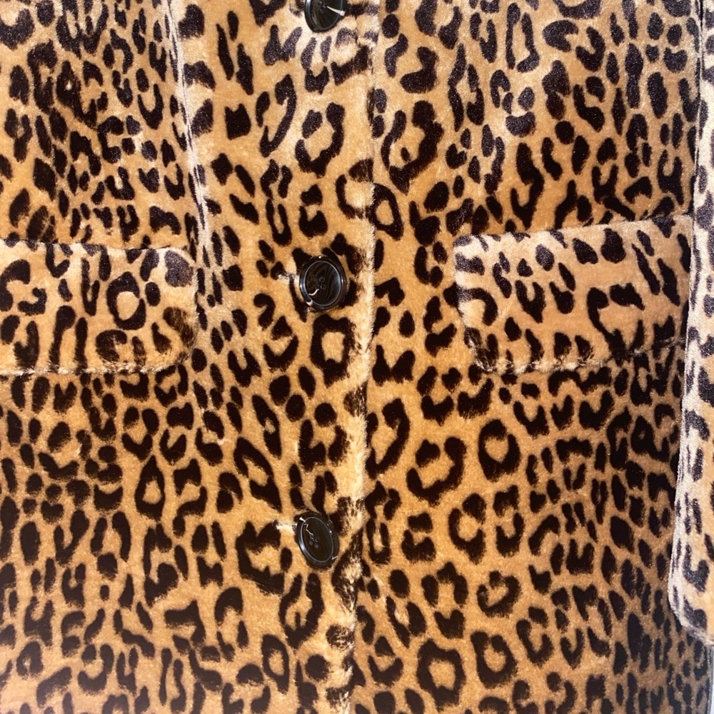Allen Schwartz Sasha Coat-Leopard-Small - Picture 4 of 4